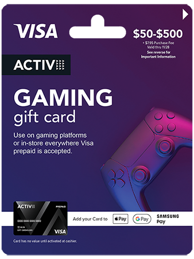 Activ Visa Cards