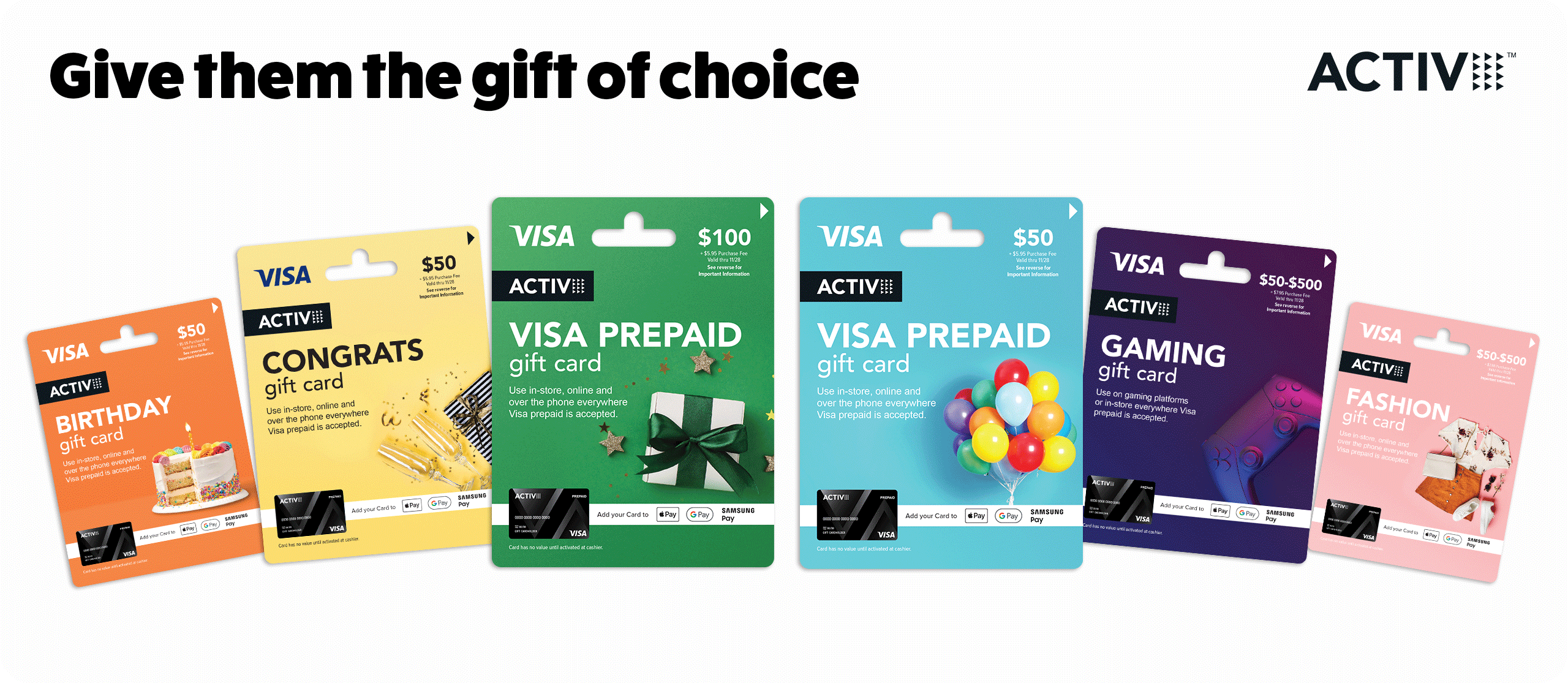 visa gaming gift card