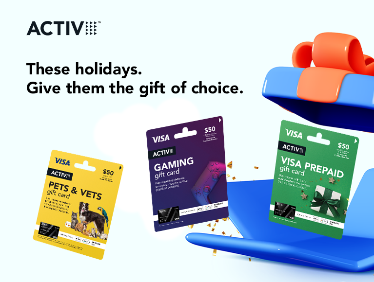 Activ Visa Cards